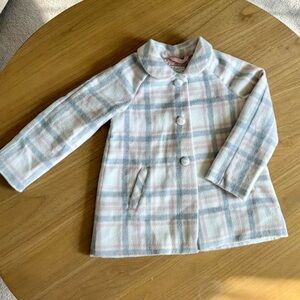 Max Studios Girls Plaid Jacket